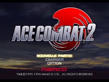 Ace Combat 2 (US) screen shot title